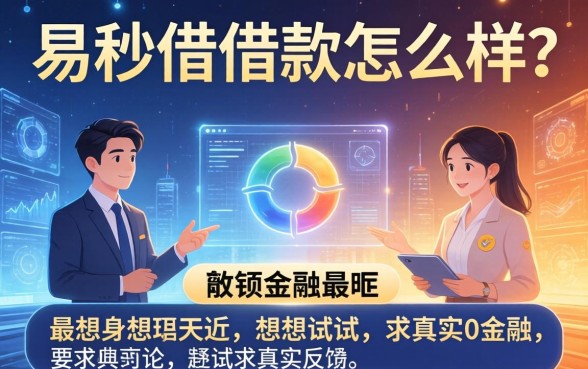 易秒借借款怎么样？最近看到广告想试试，求真实反馈