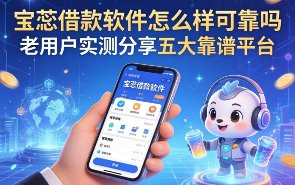 宝蕊借款软件怎么样可靠吗，老用户实测分享五大靠谱平台