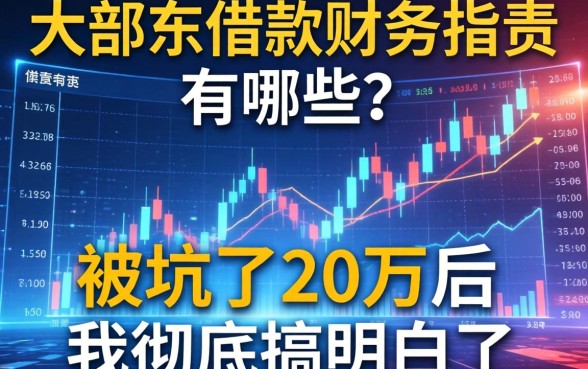 大股东借款财务指责有哪些？被坑了20万后我彻底搞明白了