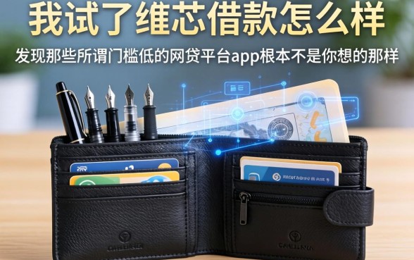 我试了笔芯钱包借款怎么样，发现那些所谓门槛低的网贷平台app根本不是你想的那样