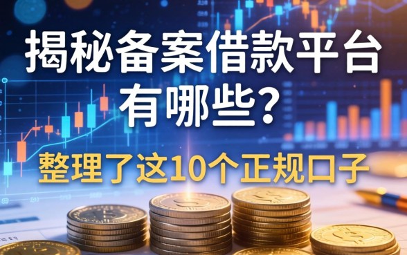 揭秘备案借款平台有哪些?整理了这10个正规口子