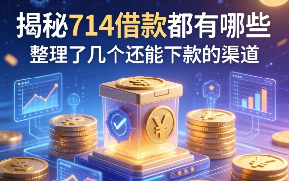 揭秘714借款都有哪些,整理了几个还能下款的渠道