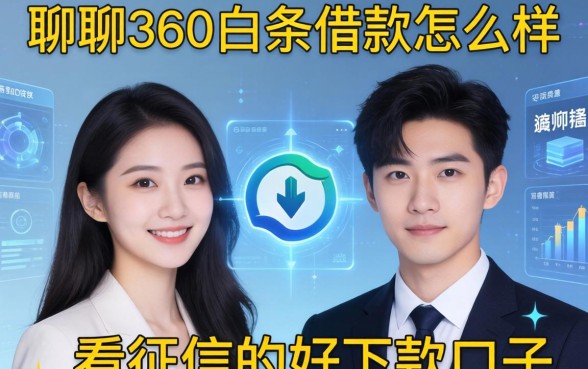 聊聊360白条借款怎么样,顺便分享几个不看征信的好下款口子