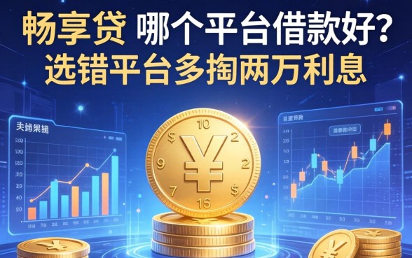 畅享贷在哪个平台借款好？选错平台多掏两万利息