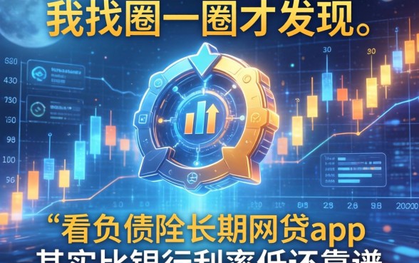 我找了一圈才发现，不看负债的长期网贷app其实比银行利率低还靠谱