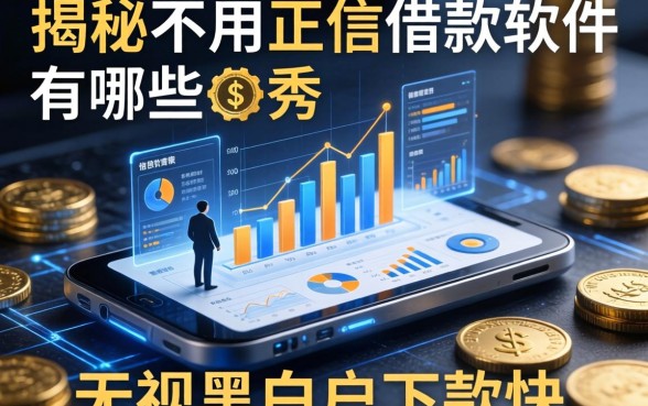 揭秘不用正信借款软件有哪些,无视黑白户下款快