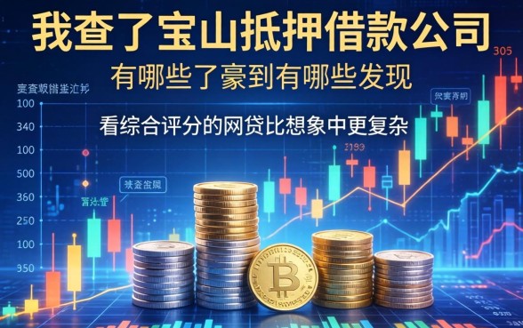 我查了宝山抵押借款公司有哪些，发现不看综合评分的网贷比想象中更复杂