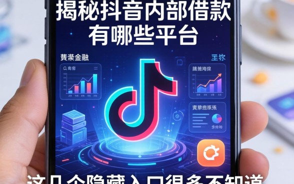 揭秘抖音内部借款有哪些平台，这几个隐藏入口很多人不知道