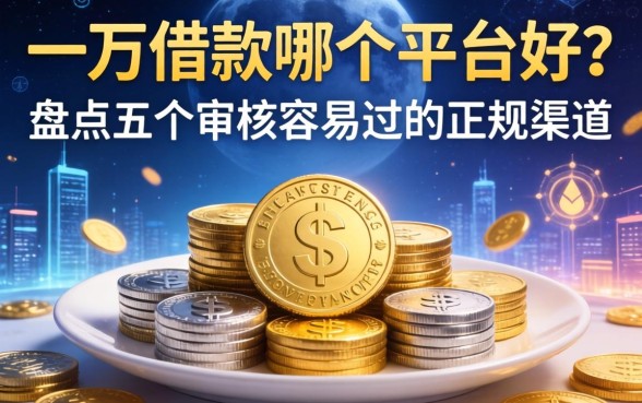 一万借款哪个平台好?盘点五个审核容易过的正规渠道