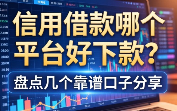 信用借款哪个平台好下款？盘点几个靠谱口子分享