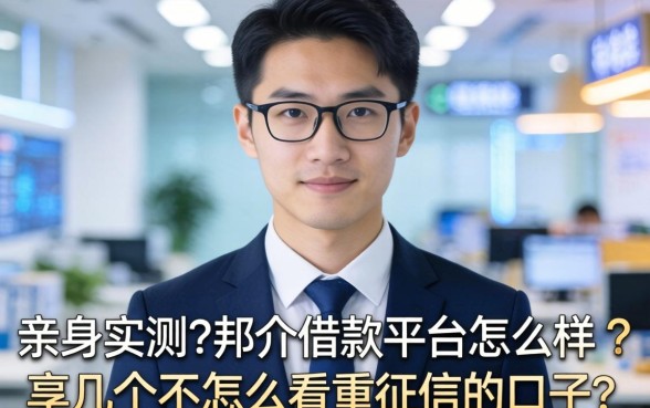 亲身实测：邦介借款平台怎么样？分享几个不怎么看重征信的口子