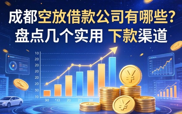 成都空放借款公司有哪些？盘点几个实用的下款渠道
