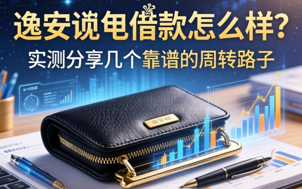 逸安钱包借款怎么样？实测分享几个靠谱的周转路子