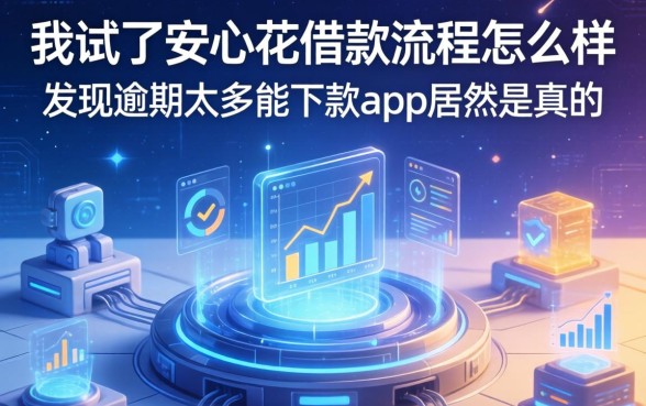 我试了安心花借款流程怎么样，发现逾期太多能下款app居然是真的