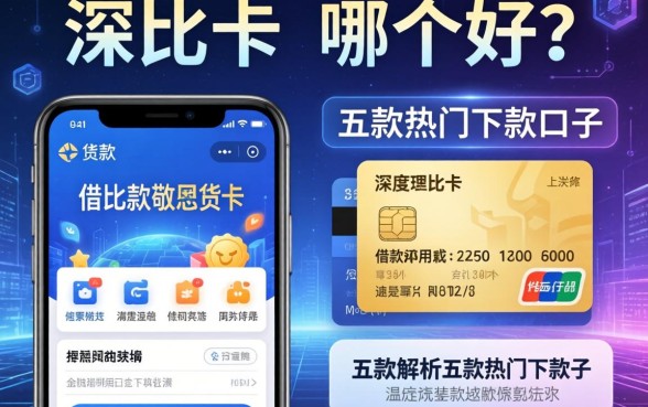 app借款和信用卡相比哪个好？深度解析五款热门下款口子