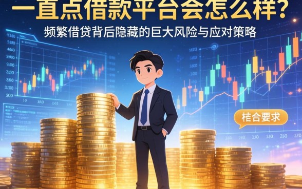 一直点借款平台会怎么样？频繁借贷背后隐藏的巨大风险与应对策略