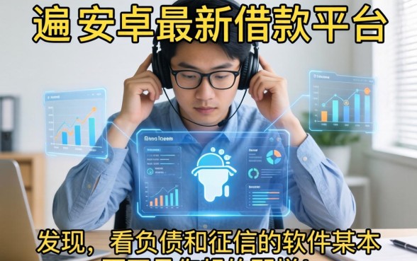我翻遍了安卓最新借款平台，发现不看负债和征信的软件根本不是你想的那样
