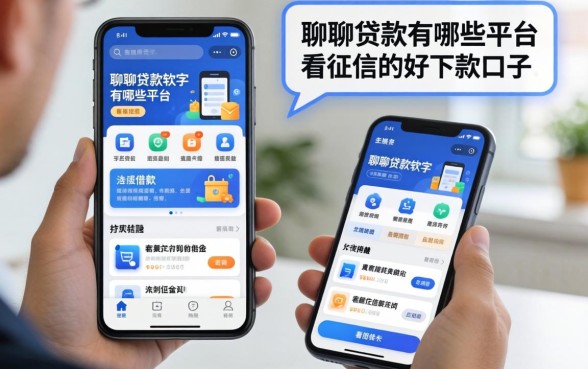 聊聊贷款软件有哪些平台可以借款,分享几个不看征信的好下款口子