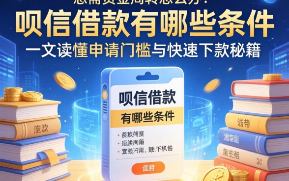 急需资金周转怎么办？呗信借款有哪些条件？一文读懂申请门槛与快速下款秘籍