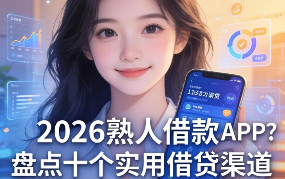 2026熟人借款的APP有哪些？盘点十个实用的借贷渠道