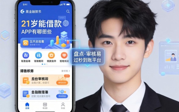 21岁能借款的app有哪些软件，盘点五个审核易过秒到账平台