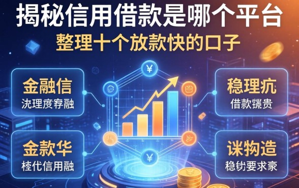 揭秘信用借款是哪个平台,整理了十个放款快的口子