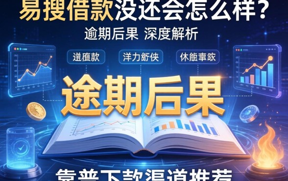 易搜借款没还会怎么样？逾期后果深度解析及靠谱下款渠道推荐