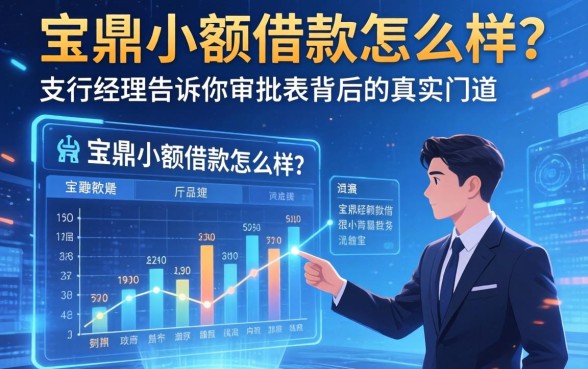 宝鼎小额借款怎么样？支行经理告诉你审批表背后的真实门道