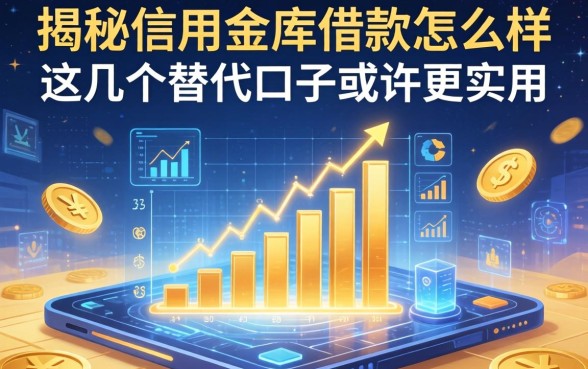 揭秘信用金库借款怎么样,这几个替代口子或许更实用
