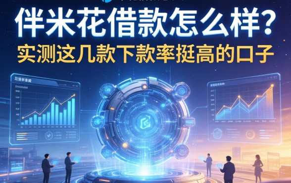 伴米花借款怎么样？实测这几款下款率挺高的口子