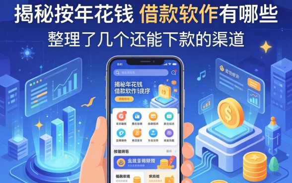 揭秘按年花钱的借款软件有哪些，整理了几个还能下款的渠道