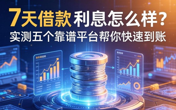 7天借款的利息怎么样？实测五个靠谱平台帮你快速到账