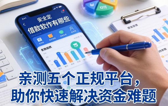 安全的借款软件有哪些？亲测五个正规平台，助你快速解决资金难题