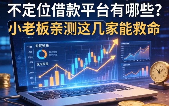 不定位借款平台有哪些?小老板亲测这几家能救命
