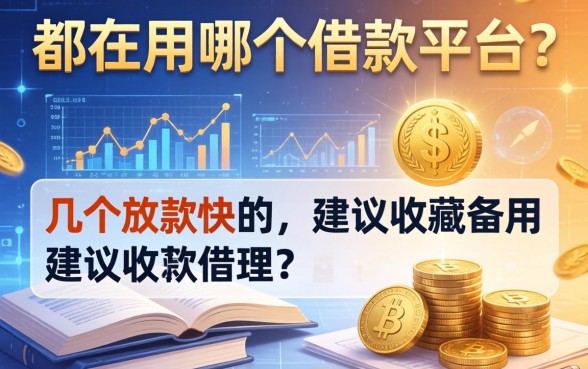都在用哪个借款平台?整理了几个放款快的,建议收藏备用