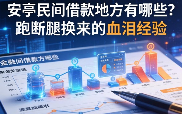 安亭民间借款地方有哪些？我跑断腿换来的血泪经验