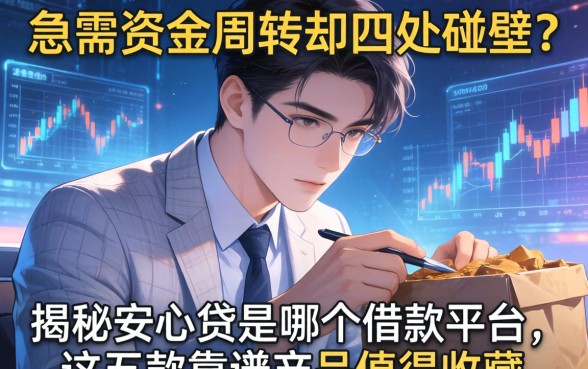 急需资金周转却四处碰壁？揭秘安心贷是哪个借款平台，这五款靠谱产品值得收藏