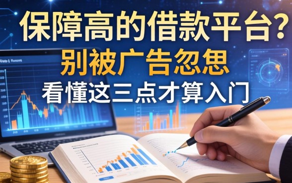 保障高的借款平台有哪些？别被广告忽悠，看懂这三点才算入门