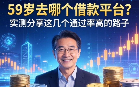 59岁去哪个借款平台？实测分享这几个通过率高的路子
