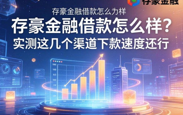 存豪金融借款怎么样？实测这几个渠道下款速度还行