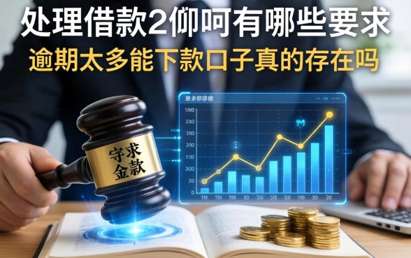处理借款的律师有哪些要求和逾期太多能下款口子真的存在吗