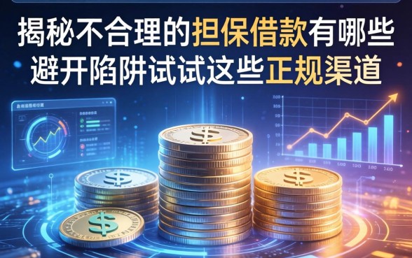 揭秘不合理的担保借款有哪些,避开陷阱试试这些正规渠道