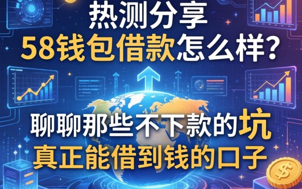 实测分享：58钱包借款怎么样？聊聊那些不下款的坑和真正能借到钱的口子