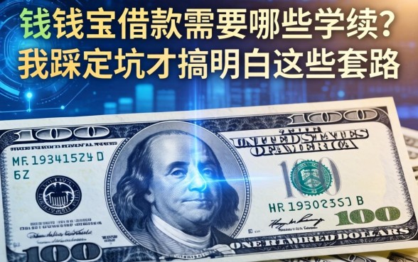 用钱宝借款需要哪些手续?我踩完坑才搞明白这些套路