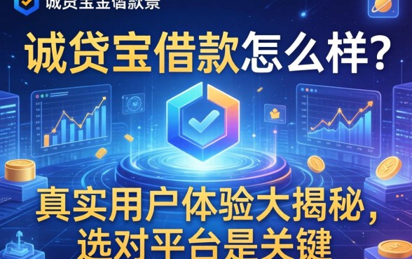 诚贷宝借款怎么样？真实用户体验大揭秘，选对平台是关键