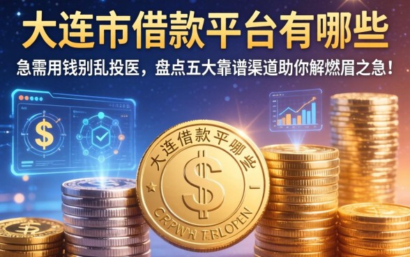 大连市借款平台有哪些？急需用钱别乱投医，盘点五大靠谱渠道助你解燃眉之急！