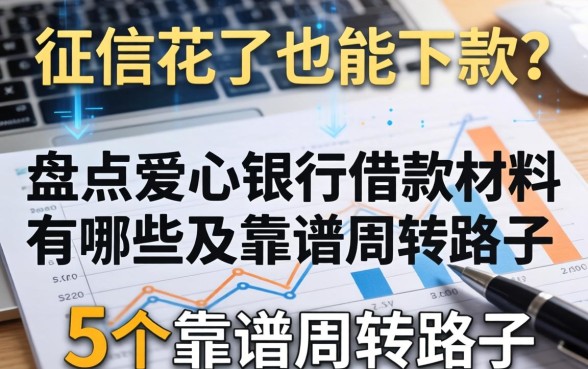 征信花了也能下款？盘点爱心银行借款材料有哪些及5个靠谱周转路子