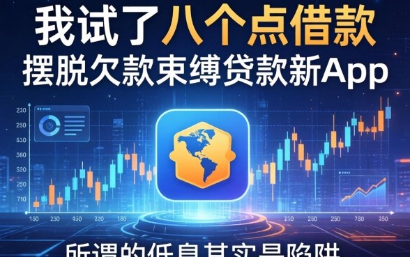我试了八个点借款和摆脱欠款束缚贷款新app，发现所谓的低息其实是陷阱