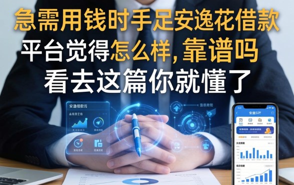 急需用钱时手足无措？安逸花借款平台觉得怎么样，靠谱吗？看完这篇你就懂了