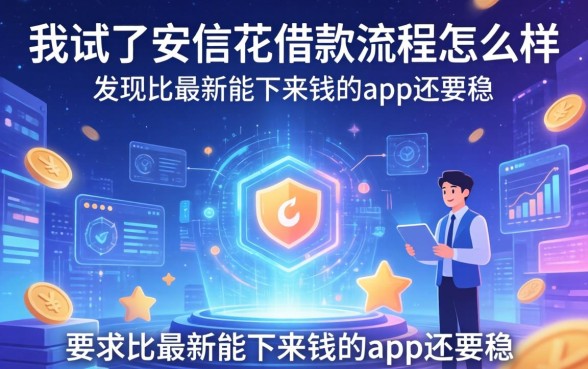 我试了安信花借款流程怎么样，发现比最新能下来钱的app还要稳